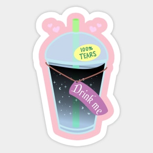 Drink Me Sticker